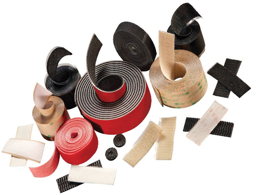 Custom converted adhesive parts, die cuts and strips