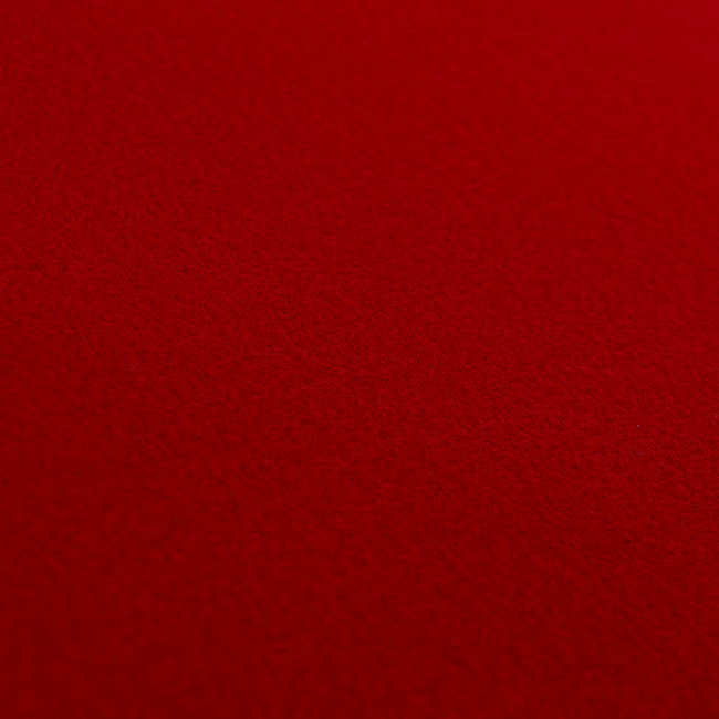 Tempo Spanish Red 3620 hook-receptive display fabric sample