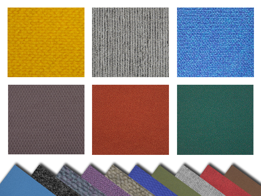 Display fabric samples
